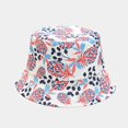 thumbnail image 3 of CoCopeaunts Mens Bucket Hats Colorful Pineapple Pattern Double-Sided Use Women Basin Hat Outdoor Travel Sunscreen Sun Caps, 3 of 8