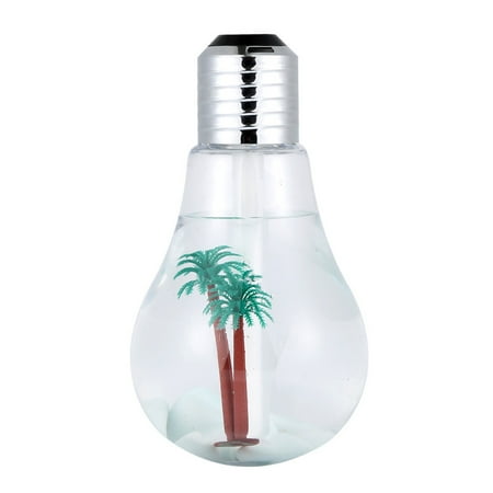 

Light Bulb Humidifier Air USB 400ML Essential Diffuser Freshener Mist Maker For Home Office Colorful