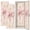 Color 4, variant on 2 Pcs School Locker Magnetic Wallpaper 12" x 36" Seashell Starfish Coastal Pink Border Pastel Blue Reusable Removable Locker Accessories Back to School Supplies