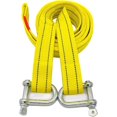 thumbnail image 2 of Heavy duty towing strap with two D-ring safety hooks for winch, 5 ton capacity and 5 m length., 2 of 5