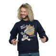 thumbnail image 2 of Looney Tunes Mens Wile E Coyote Rocket Board Sweatshirt, 2 of 5