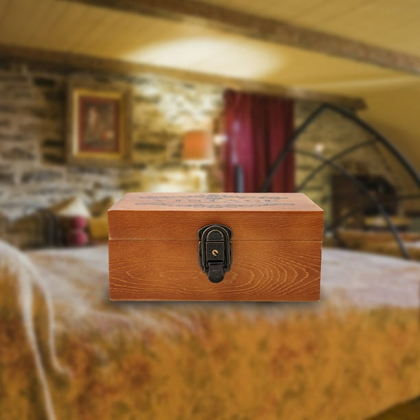 Vintage Style Wooden Box Display Decoration Wood Storage Box