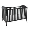 Baby Relax Adele 3-in-1 Convertible Crib, Black