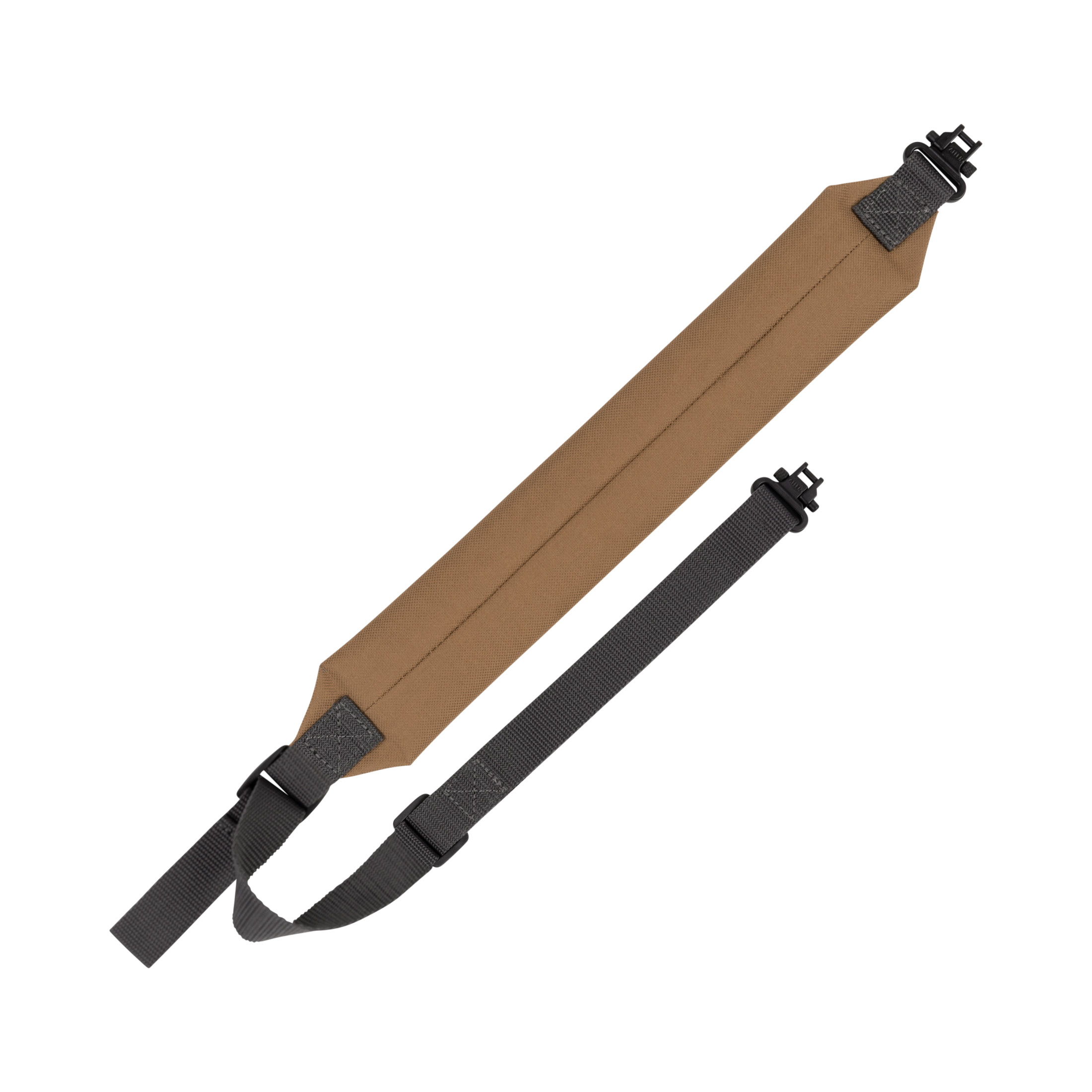Allen Company Durango Two-Point Padded Sling W/ Swivels, Holds 500Lbs., Fde