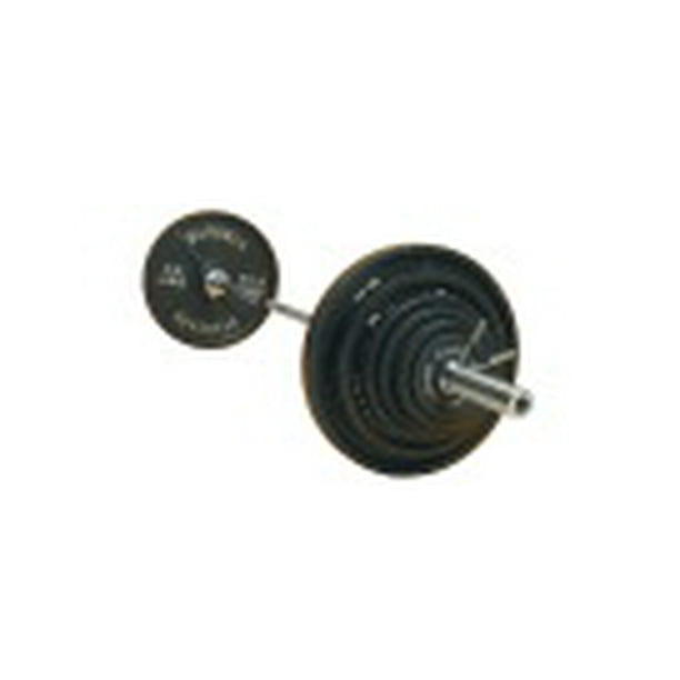 SET WEIGHTS OLYMPIC BARBELL SET 300LB