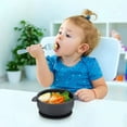 thumbnail image 2 of Binwennn Plate Mats And Runner Outdoor Small Dining Table Set for 4 Dinner Table Mats New Children Tableware Baby Silicone Complementary Food Double Ear Bowl Soup Bowl Steamed Egg Dining, 2 of 5