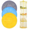 thumbnail image 3 of MLINS 3 Pcs Animal Clothes Net Clothes Drying Basket 30.00X30.00X2.50CM, 3 of 8