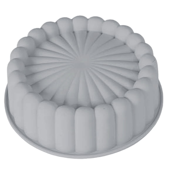 HomeLife Cake Baking Tray Reusable Non-sticky Can Be Reused Round 3D Mold DIY Baking Accessories Dessert Mousse Cake Pastry Cake Mold Kitchen Supplies