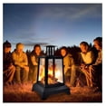 thumbnail image 7 of Large Wood Burning 44'' High Chimineas Steel Big Outdoor Pagoda Firepits Bowl with Mesh Screen Modern Firepits for Camping,Backyard,Party…, 7 of 7