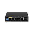 thumbnail image 1 of Industrial Gigabit POE Switch 5/6 Port 100/1000Base-T DIN IP30 Network Ethernet Switch Lightning Protection Max BT90W ,Security, 1 of 7
