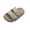 Beige, variant on Jamicy Summer Sandals for girls Adjustable Double Strap with Arch Support Footbed & Non-Slip Sole Lightweight Suede-Look for Beach, Outdoor, Party