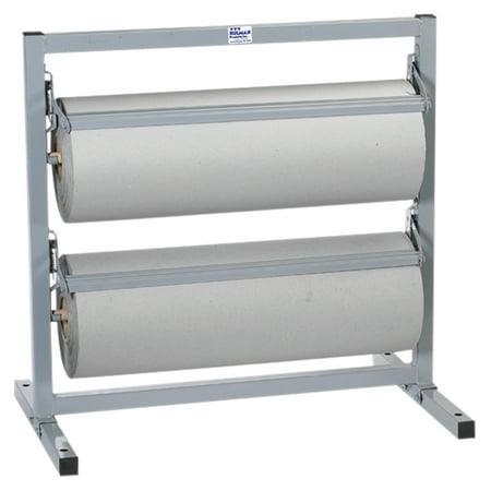 Box Partners Double Roll Horizontal Paper Cutter 24" Gray 1/Each KP24DHDIS