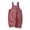 Pink, variant on Kids Jumpsuit (3-4Years) Solid Color Loose Casual Fashion with Bear Patch Corduroy Overalls Pink Size 3T