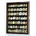 thumbnail image 3 of Military Challenge Coin Display Case Cabinet Holder Wall Rack 98% UV Lockable -Cherry, 3 of 4