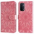 thumbnail image 1 of Funda tipo cartera GANGXUN para OnePlus Nord N200 , diseño girasol, cuero PU, soporte, cierre magnético, tarjetero, 1 of 5