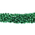 thumbnail image 3 of 48" 12mm Cut Metallic Green Mardi Gras Beads - Dozen (12 Necklaces), 3 of 3