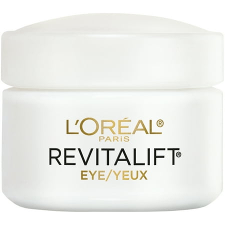 L'Oreal Paris Revitalift Anti-Wrinkle + Firming Eye Cream Moisturizer, 0.5 (Best Drugstore Eye Cream For Dry Eyelids)