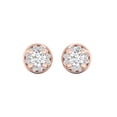 thumbnail image 2 of Imperial 2 Ct TDW Diamond 10k Rose Gold Stud Earrings (H-I, I2), 2 of 4