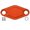 Orange, variant on ATV Rear Brake Caliper Parking Block Off Plate Cap Cover / 8 inches / 20.3 cm