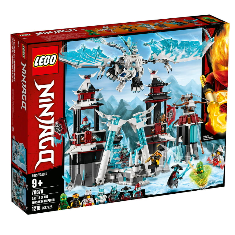 Ubarmhjertig pakistanske Fritagelse LEGO Ninjago Castle of the Forsaken Emperor 70678 - Walmart.com
