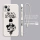 thumbnail image 5 of Funda de teléfono con nivelación individual para Apple, carcasa con cuerda izquierda líquida para iPhone 15, 14, 13, 12, 11 Pro Max Plus, 8, 7, SE, 5 of 5