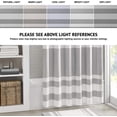 thumbnail image 5 of Jinsinto Rideau de Douche en Tissu Microfibre Solide pour Parc Spa Madison, Traitement Déperlant 72X72, Gris, 5 of 5