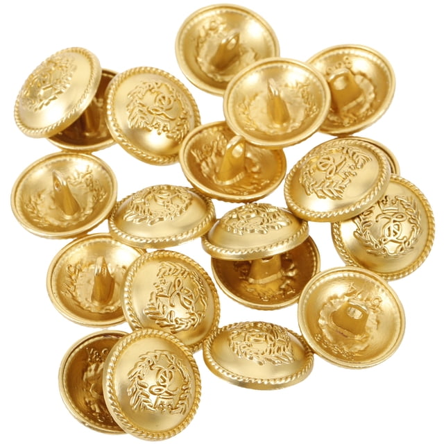 ADDHAT 20Ud Botones De Aleación Dorados Para Ropa Con Estilo Vintage Y Uso En Y Abrigos