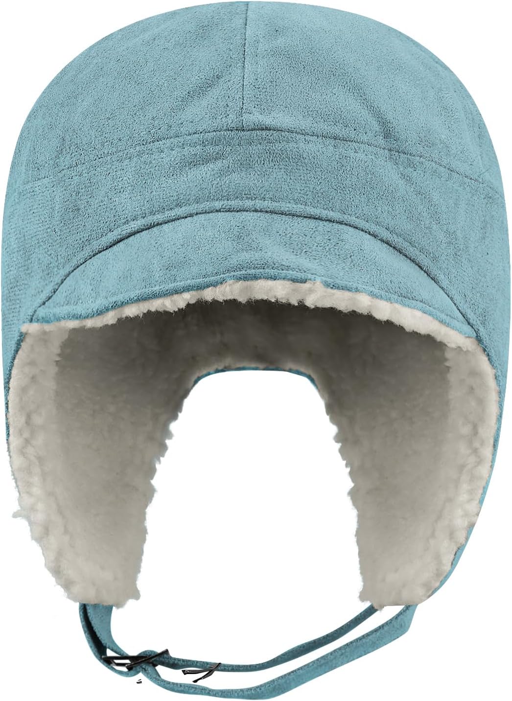 YooGuoGuo Winter Hat with Soft Short Brim Russian Trapper Hat Winter Trooper Hat Ear Flaps Ushanka Snow Skiing Eskimo Hat Cap