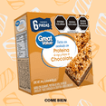 thumbnail image 4 of Barras Great Value con Cacahuate, Proteína de Soya, Chispas de Chocolate y Base Sumergida en Cobertura Sabor a Chocolate 240 g, 4 of 4