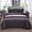 Gray, variant on BLEUM CADE 3 Piece Twin Quilt Set with 1 Pillow Shams,Purple Gray Lightweight Bedspread for All-Season,Handblock Striped Reversible Quilt Coverlet for Twin Bed