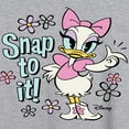 thumbnail image 3 of Disney - Daisy - Snap To It - Juniors Ideal Flowy Muscle T-Shirt, 3 of 5