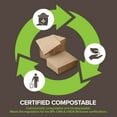thumbnail image 6 of Brown Napkins Disposable, Paper Napkins Everyday 500 Count, Compostable, Biodegradable, Eco-Friendly, Tan Napkins Bulk for Commercial Restaurants, Dinner Parties, Crafts, 6 of 7