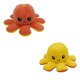 thumbnail image 2 of Pulpo de peluche reversible de doble cara, 20 cm, Smiley + An, 2 of 2