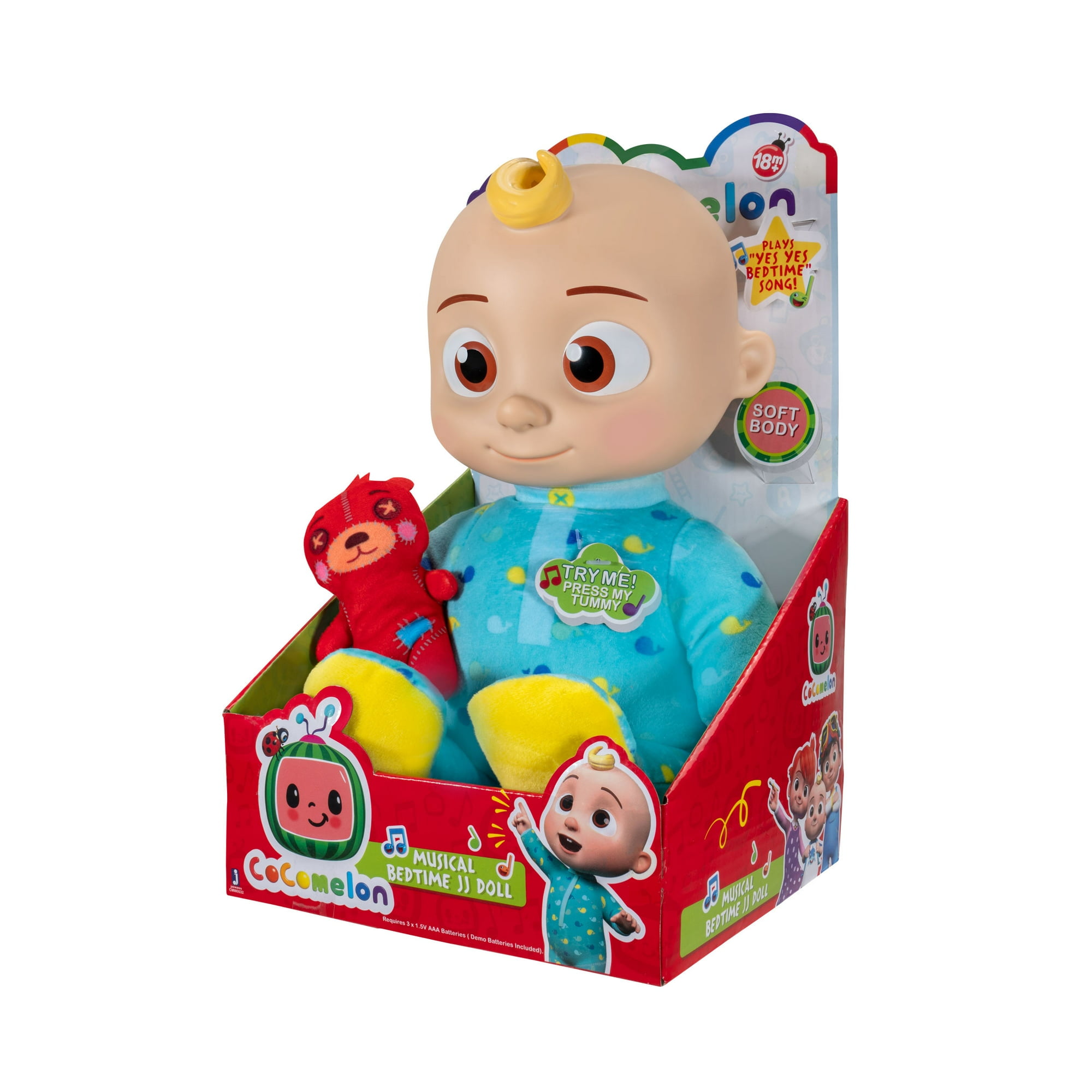 CoComelon Musical Bedtime JJ Doll | Plush Doll | Ages 18 months + | New