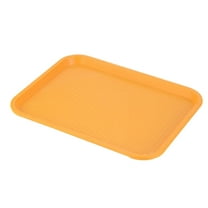 Makeup Tray Office Drinks Multifunctional Bathroom Home Serving Tray Platter yellow