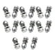 thumbnail image 3 of 15 Piezas M8 X 20 Tornillos Hexagonales Tuercas Autoblocantes Accesorios de Hardware Hexagonal, 3 of 9