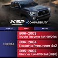 thumbnail image 2 of Brazos de control ajustables KSP Performance para elevación de 2-4" Toyota, 2 of 8