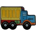 thumbnail image 1 of Tapis amusant pour enfant camion à benne multicolore nylon, 1 of 2