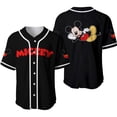 thumbnail image 2 of Traje de béisbol con estampado 3D de letras de Hello Kitty, jersey de manga corta, cuello redondo, cárdigan con botones, traje de bola fino, 2 of 5