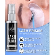 Stacy Lash Eyelash Extension Primer (1.35fl.oz/40ml)/ Alcohol-Based Cleanser / Protein Oil Remover / Pretreatment for Individual Extensions / Professional Use Only