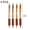 thumbnail image 3 of Cute Capybara Gel Pen 4PCS/Set Cartoon Gel Ink Pen 0.5MM Black Quick Dry Writing Pen Soft Touching Neutral Pen for Office, 3 of 7