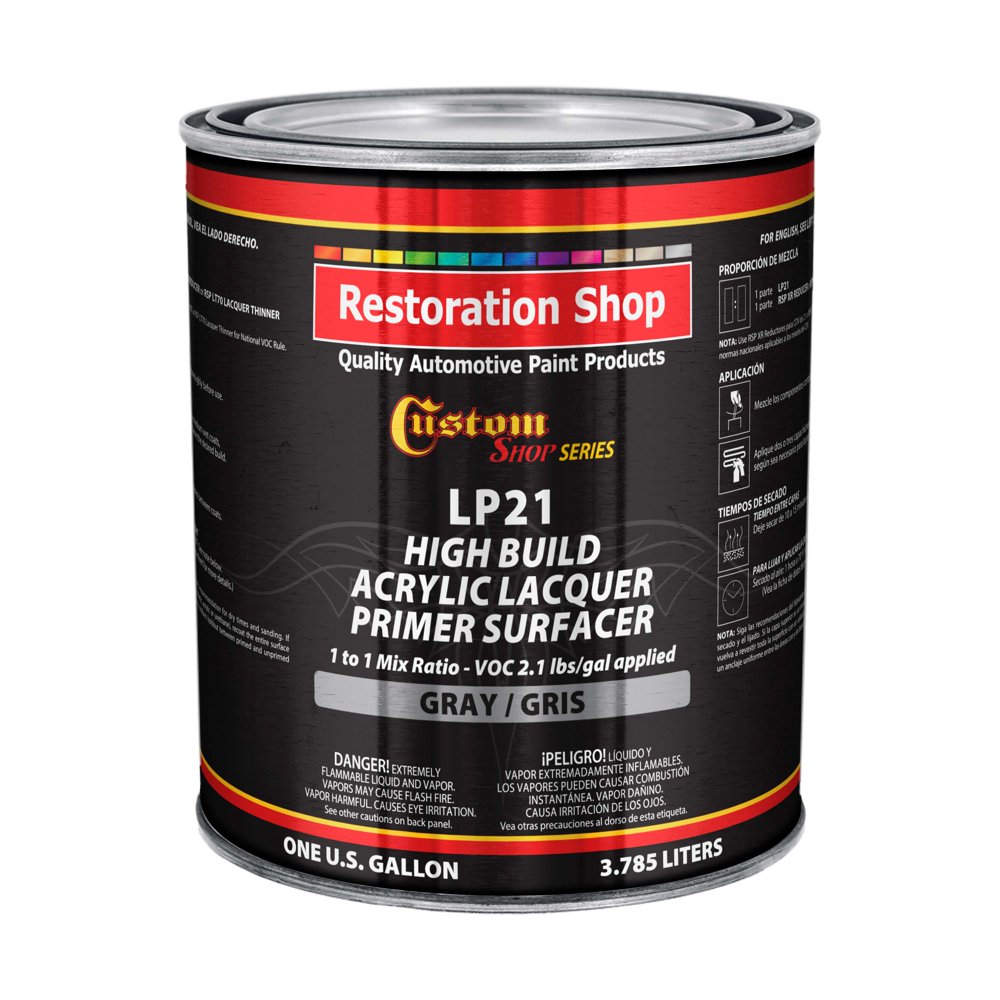 Custom Shop High Build Acrylic Lacquer Primer Surfacer Gallon