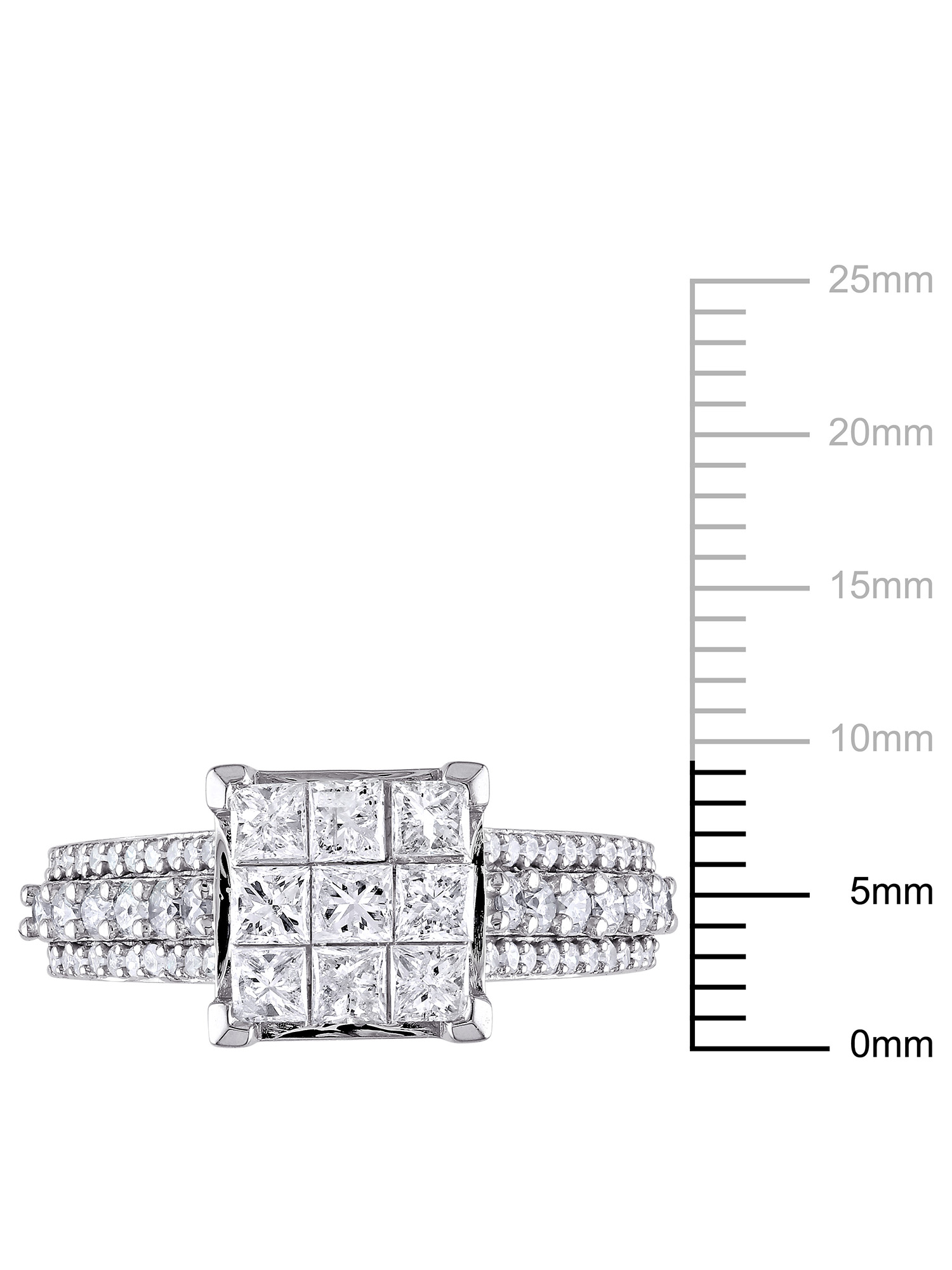 Everly Women's Diamond 10K White Gold Engagement Ring