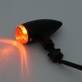 thumbnail image 3 of 2Pcs Black Bullet Turn Signal Light For Harley Softail Dyna Sportster V-Rod, 3 of 4