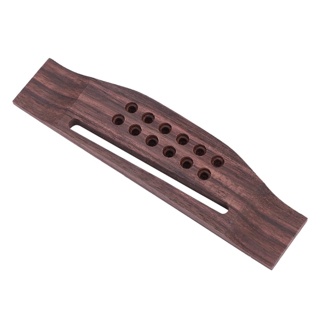 Guitar Bridge,12-String Rosewood Acoustic Guitar Wood Guitar Bridge Wood Guitar Bridge Time-Tested Durability
