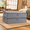 Grey-31.5x15.7x5.9in(2-Pack), variant on Grey 23.6x11.8x5.9in(1-Pack) Under Bed Storage Organizer for Blankets Clothes Shoes
