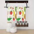 thumbnail image 3 of YladaFaie 2 Pcs Fruit Pattern Kitchen Towels Decorative Dish Towels Fruit Pattern Hand Towels Tea Towels Absorbent Kitchen Cloths for Kitchen Bathroom Decor Housewarming Gifts 16 x 24 Inch, 3 of 7