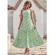 thumbnail image 2 of Vestido Maxi Floral PRETTYGARDEN con un Hombro y sin Mangas XL, 2 of 5