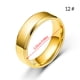 thumbnail image 5 of Anillo de banda Unisex, boda, baile, mujer, hombre, esposa, marido, joyería de mano, oficina, noche, vacaciones, diario, novio, novia, regalos Ropa, zapatos y accesorios Miscelánea Oro Taille 12 Sonducket AP010324-23B, 5 of 6