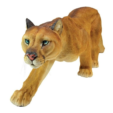 - Design Toscano Prowling American Mountain Cougar Statue